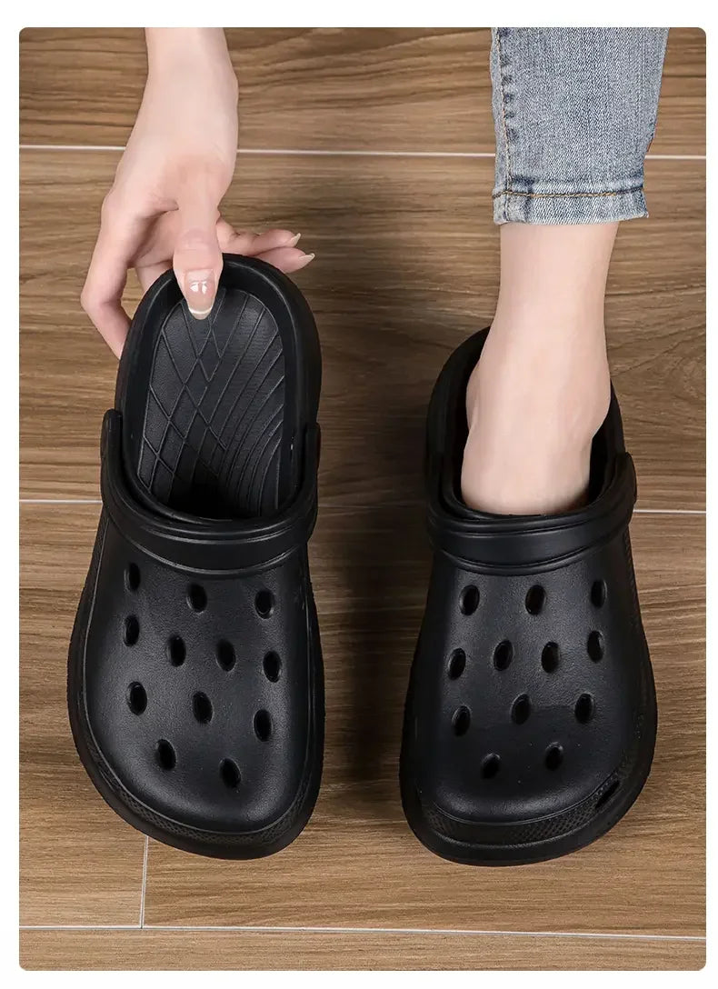 Summer Men Clogs Sandals Men's and Women's Leisure Slippers Beach Slides Home Garden Shoes Outdoor Sandals Plus Size 46 47 48