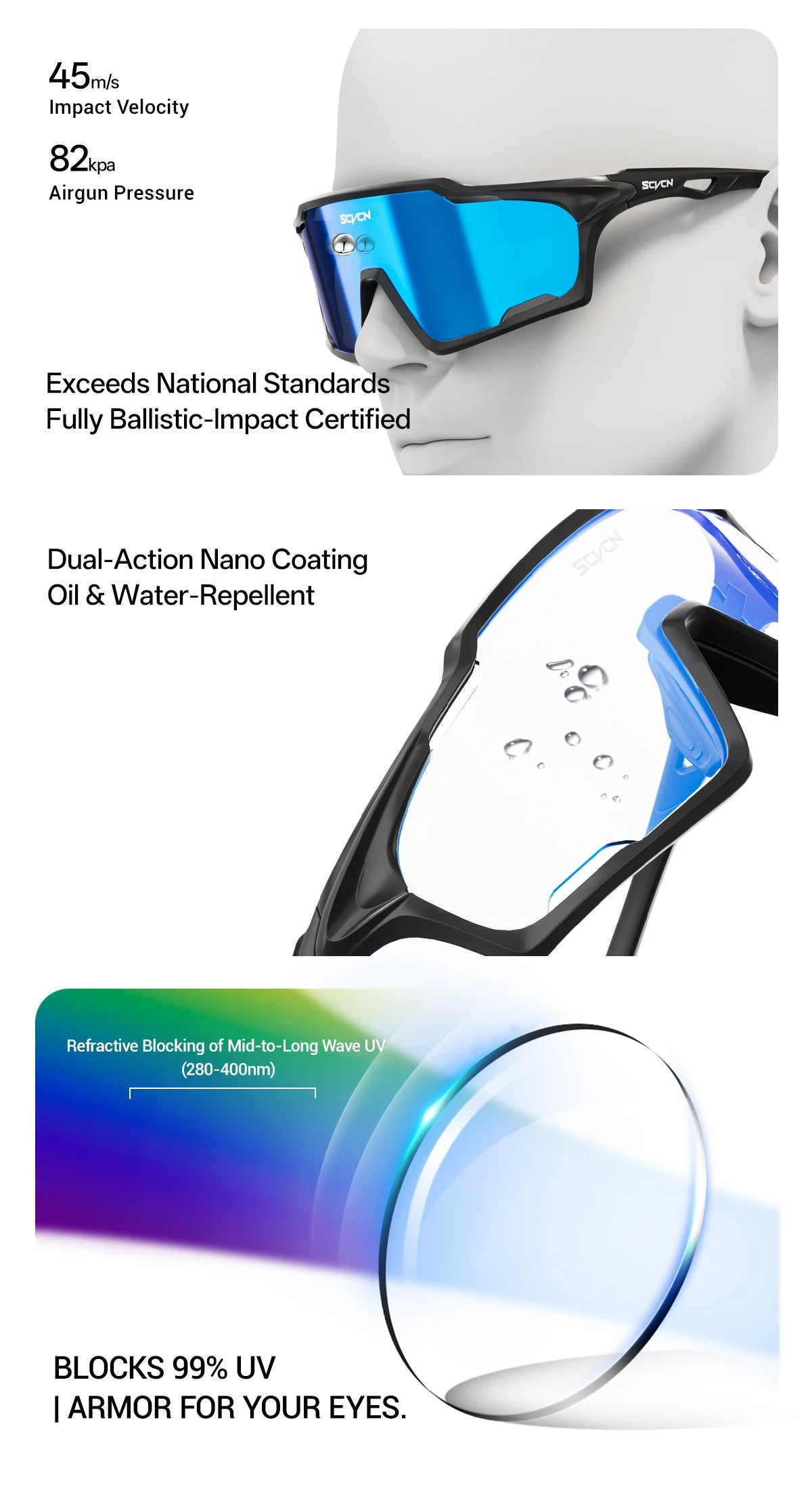 SCVCN Photochromic Sunglasses for Man Cycling Glasses MTB Riding Skating UV400 Fishing Goggles Woman Bike Bicycle Baseball 2026