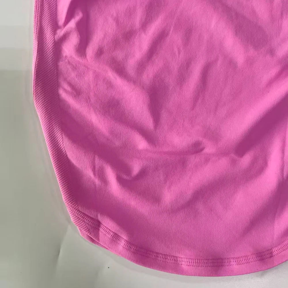 2 Piece Sets Women Outfit Longline Short Sleeve Gym Crop Top High Waist Workout Shorts Sports Suit Fitness Clothes Yoga Set