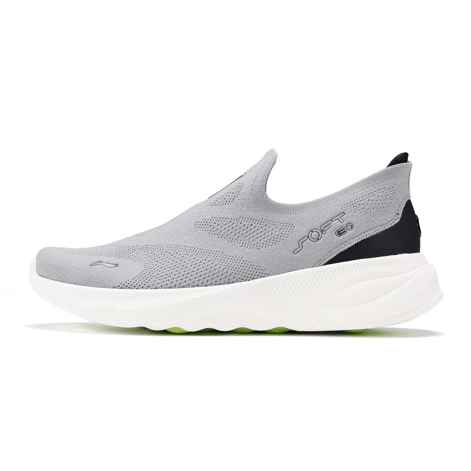 Li-Ning Men's SOFT GO 2 KNIT Slip-on Casual Walking Shoes Cushion Comfy Stable LiNing Mesh Jogging Daily Sports Sneakers AGLV017