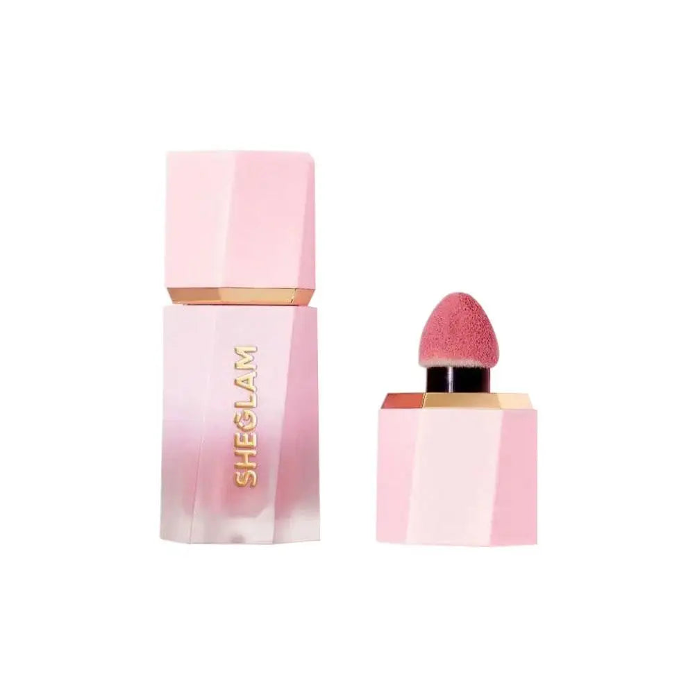 SHEGLAM Matte Liquid Blush Long-Lasting Korean Multi-Purpose Natural Blusher Waterproof Facial Nourishing Makeup Tool