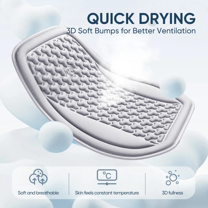 Summer Car Seat Covers Breathable Universal 3D Soft Car Seat Cushion Convex Design Car Seat Protector Sweatproof Auto Chair Mat