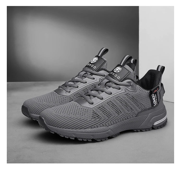 CLOHOO Mesh Upgraded Thick Bottom Foam Sports Casual Shoes Breathable Wear-Resistant Comfortable Footwear for Active Lifestyle