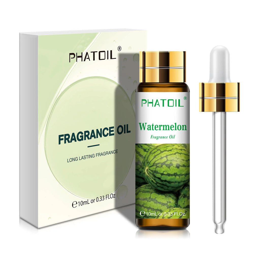 PHATOIL 10ml Fragrance Oil For Women Strawberry Peach Angel Sea Breeze Coconut & Vanilla Bubble Gum Aromatherapy Fragrance Oils