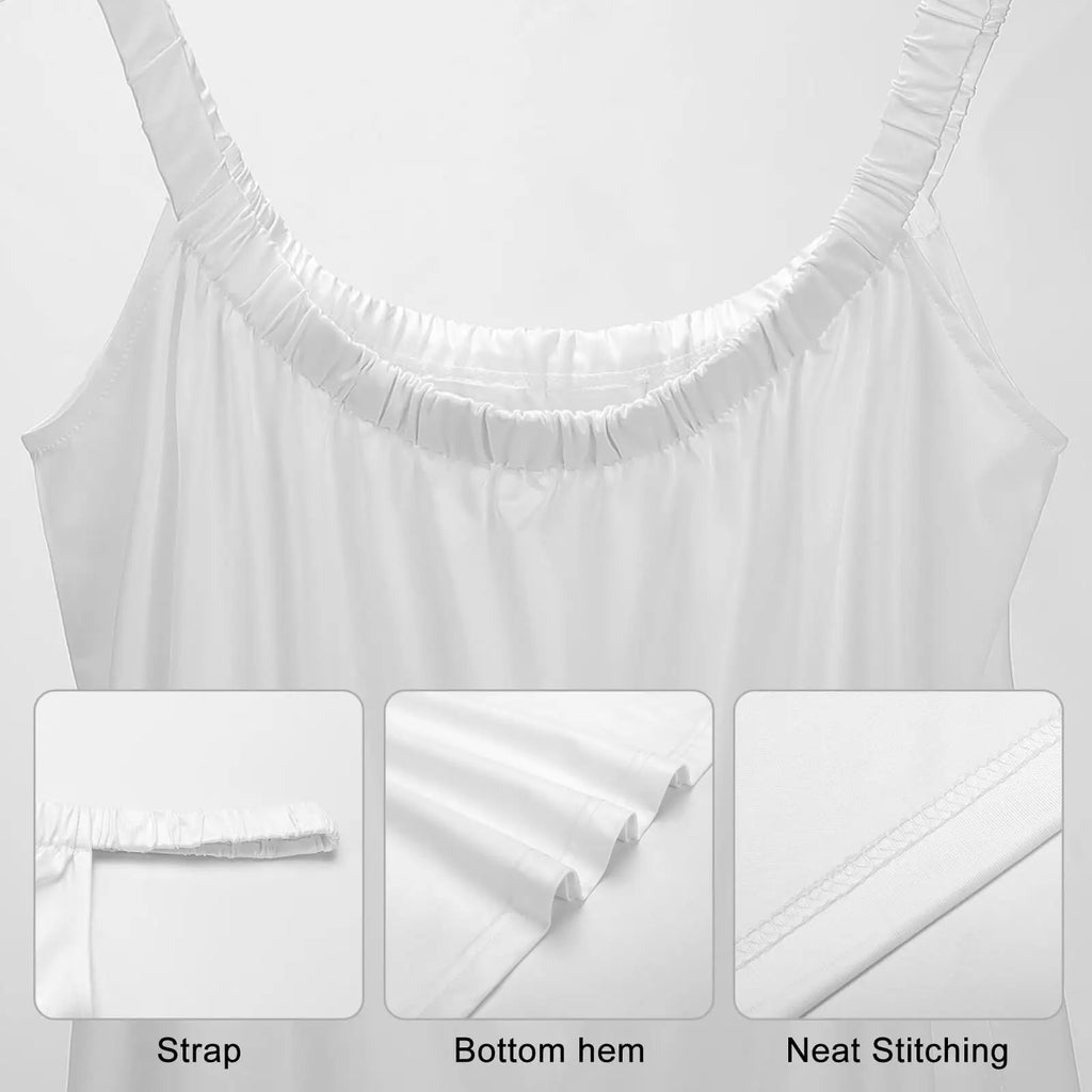 Lady Trend Streetwear Women's A-line Slip Dress Daily Soft Wear Woman Loose Dresses Summer Female Casual Cartoon Clothes Y2K
