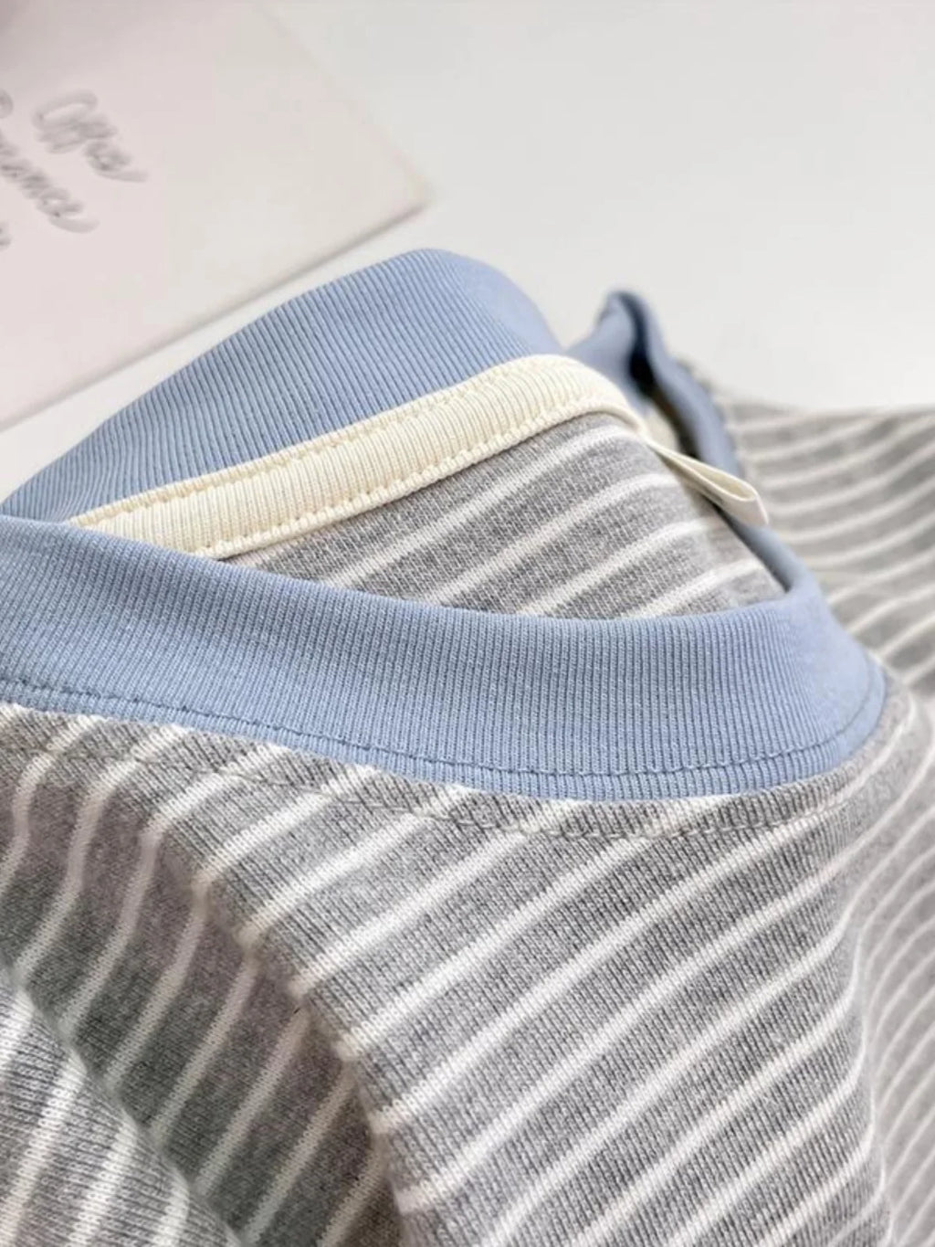 2026 New Women's Loose Fit Casual Stripe Short Sleeve T-Shirt Comfortable Breathable Cotton Polyester Blend Summer Top