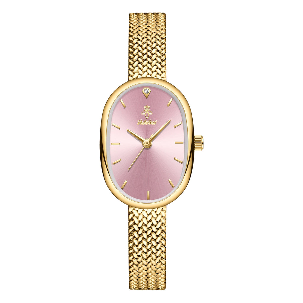 YaLaLuSi Brand Fashionable Women's Waterproof Quartz Bracelet Watch: Minimalist Design for Girls reloj mujer watch for ladies