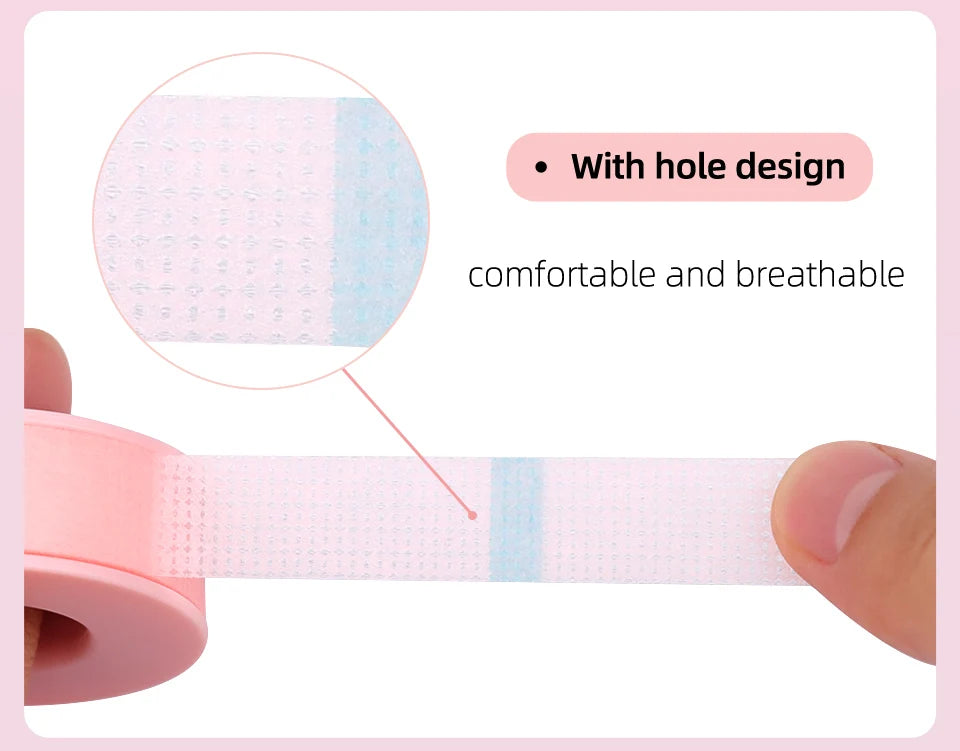 Lashprofessor Fake Eyelash Extension Silicone Gel Tape Lashes Accessories and Tools Cosmetic Supplies Makeup Tool Non-woven Tape