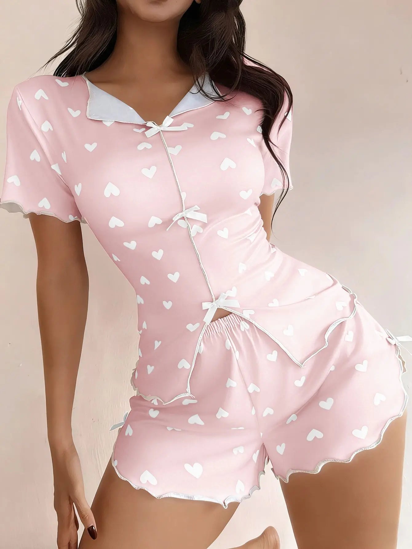 Pajama Suit for Women Woman Pyjamas Set Sexy Women Summer Nightgown Set Women's Home Suit Shorts Pajamas Sleepwear Pants Ladies