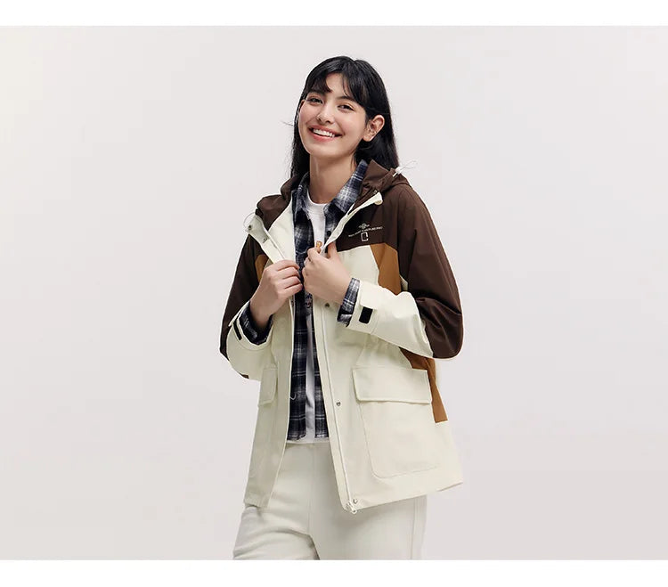 Semir Protective Outerwear Women 2025 New Spring Three-Proof Spring Outfit Warm Fashionable Jacket