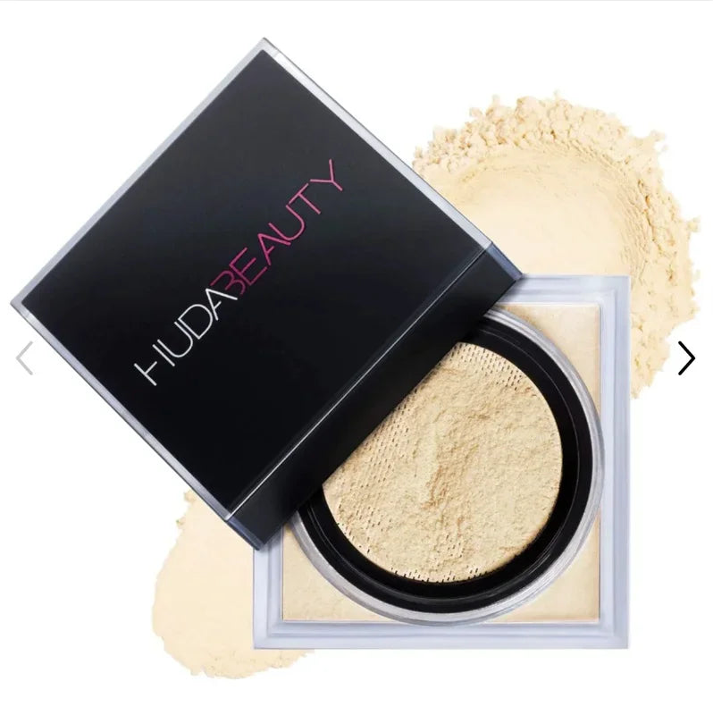 New Huda Easy Bake Fragrance Free Loose Baking and Setting Powder Brand Beauty Oil Control Matte Waterproof Brightening Makeup