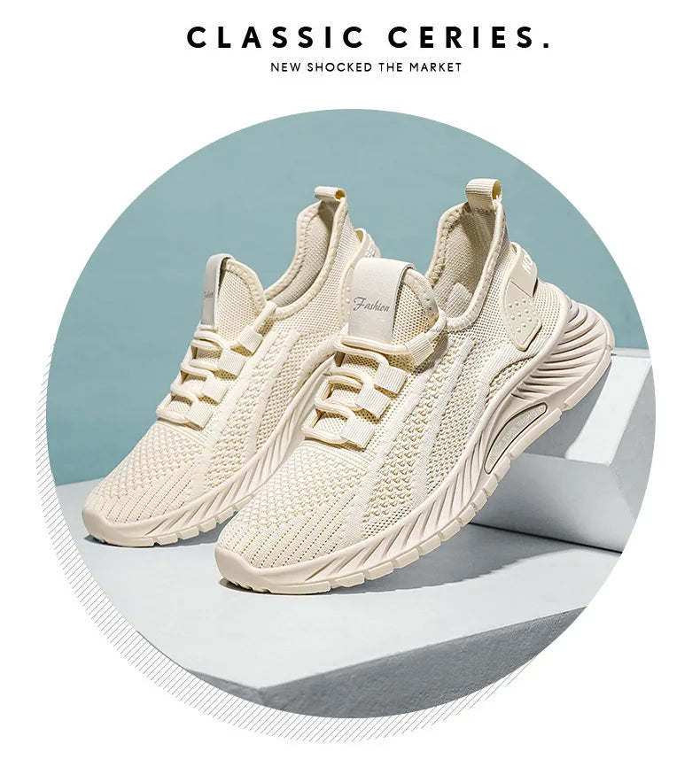 Women's Shoes Summer 2025 Casual Sneakers Breathable Mesh Lightweight Affordable Free Shipping