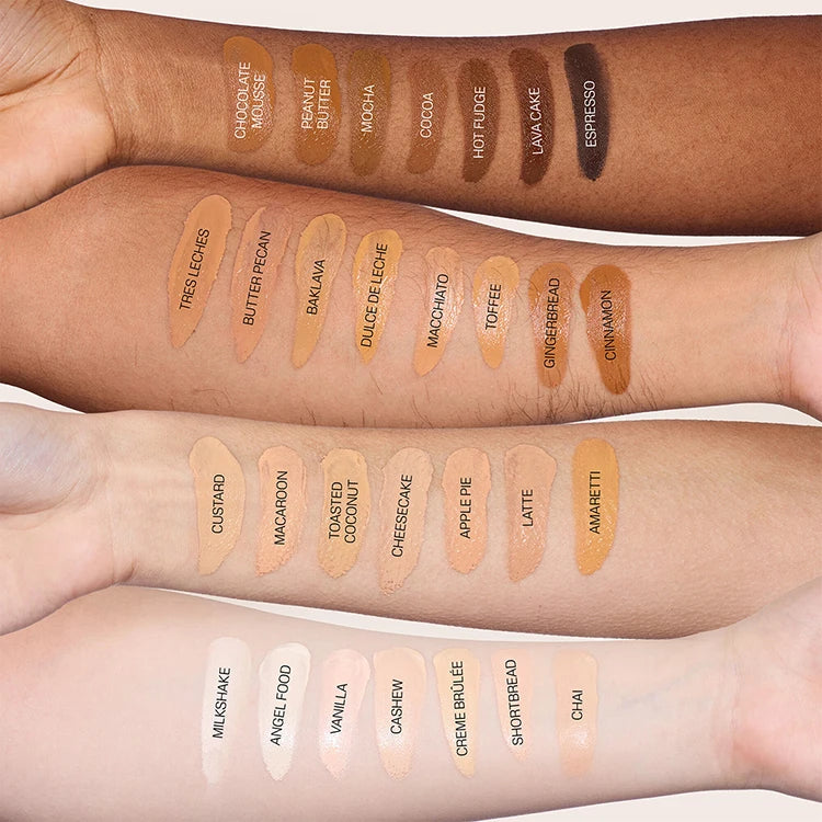 Huda Beauty Easy Blur Natural Airbrush Foundation with Niacinamide Easy Blur Silicone-Free Smoothing & Pore-Minimizing Primer