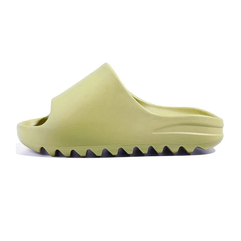 Evshine Women's Coconut Slippers Cloud Thick-soled Sandals Summer Fashion Soft Bottom Men Beach Shoes EVA Non-slip Bath Slides