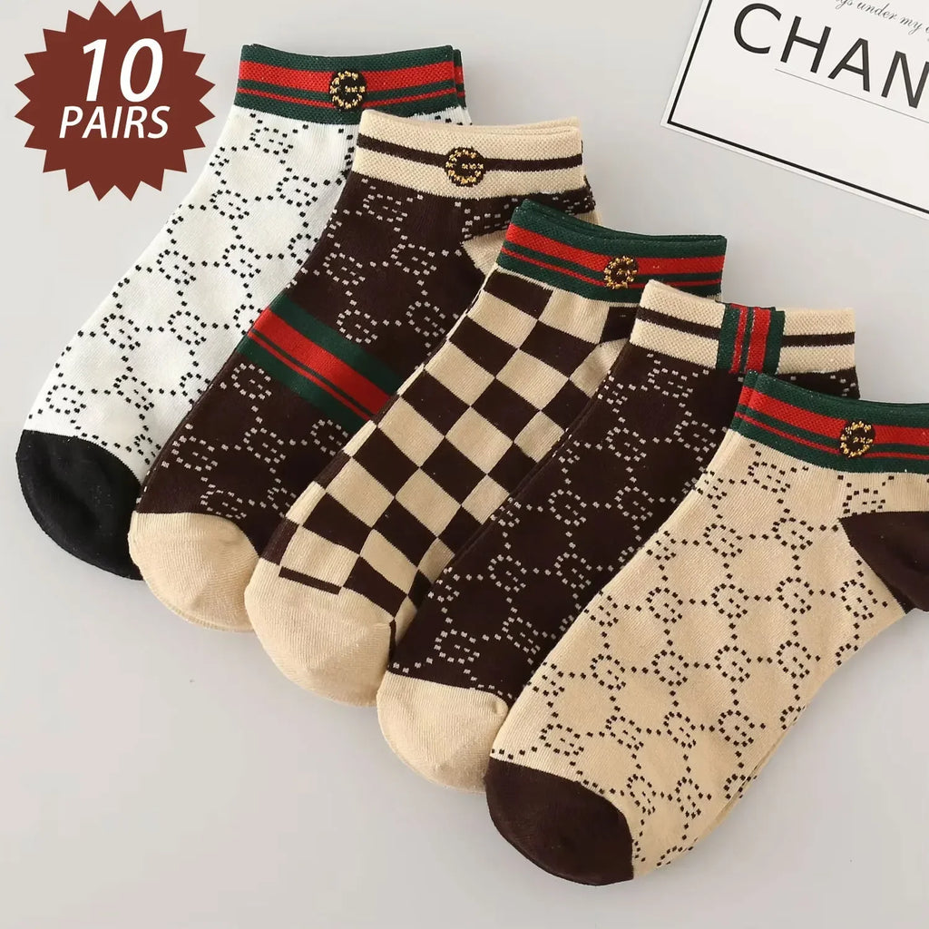 10/20 pcs Men's Thin Breathable Low-Cut Socks - Anti-Odor, Moisture-Wicking, Lightweight, Comfortable & Versatile for Daily Wear