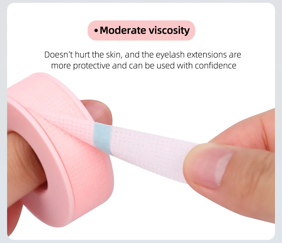 Lashprofessor Fake Eyelash Extension Silicone Gel Tape Lashes Accessories and Tools Cosmetic Supplies Makeup Tool Non-woven Tape