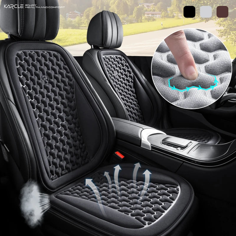 Summer Car Seat Covers Breathable Universal 3D Soft Car Seat Cushion Convex Design Car Seat Protector Sweatproof Auto Chair Mat