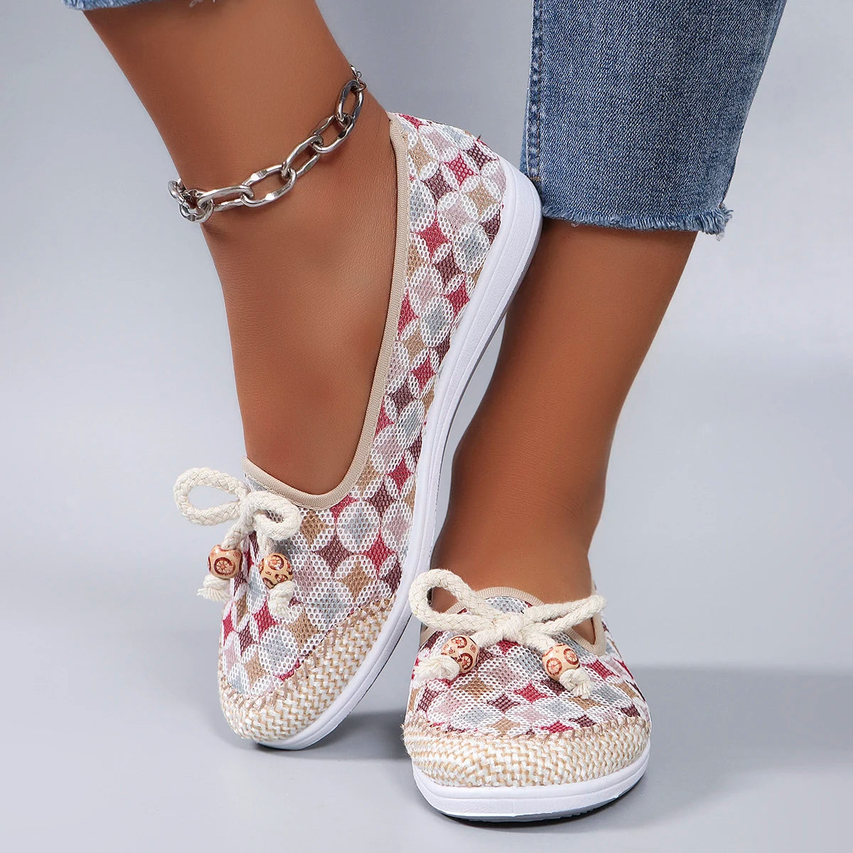 Women's summer breathable mesh flat shoes women's shoes casual sneakers shoes, clearance free shipping
