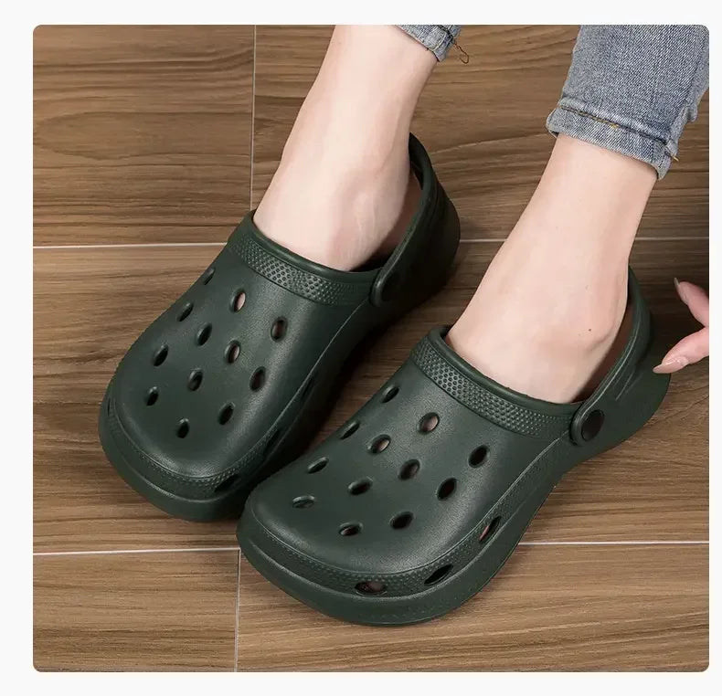 Summer Men Clogs Sandals Men's and Women's Leisure Slippers Beach Slides Home Garden Shoes Outdoor Sandals Plus Size 46 47 48
