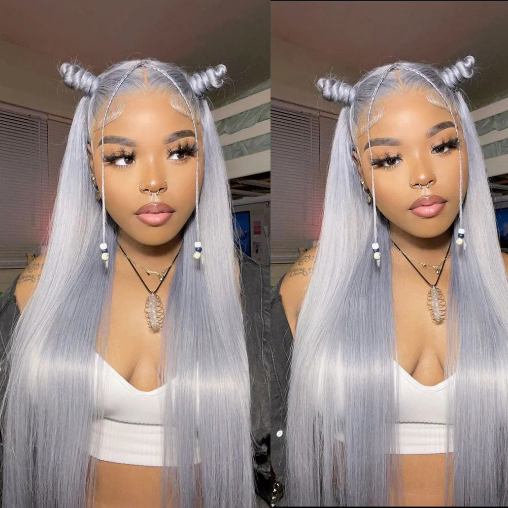 Charisma Synthetic Lace Front Wig Long Silky Straight Hair Heat Resistant Hair Synthetic Wigs For Women Ginger Blonde Wig