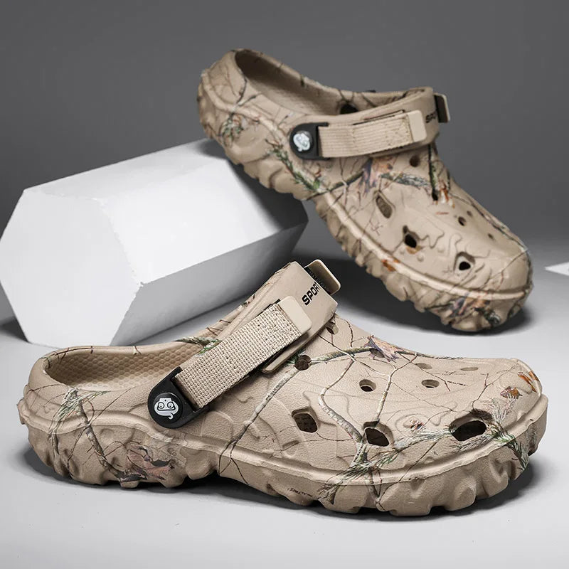 Summer Men Clogs Sandals Men's and Women's Leisure Slippers Beach Slides Home Garden Shoes Outdoor Sandals Plus Size 46 47 48