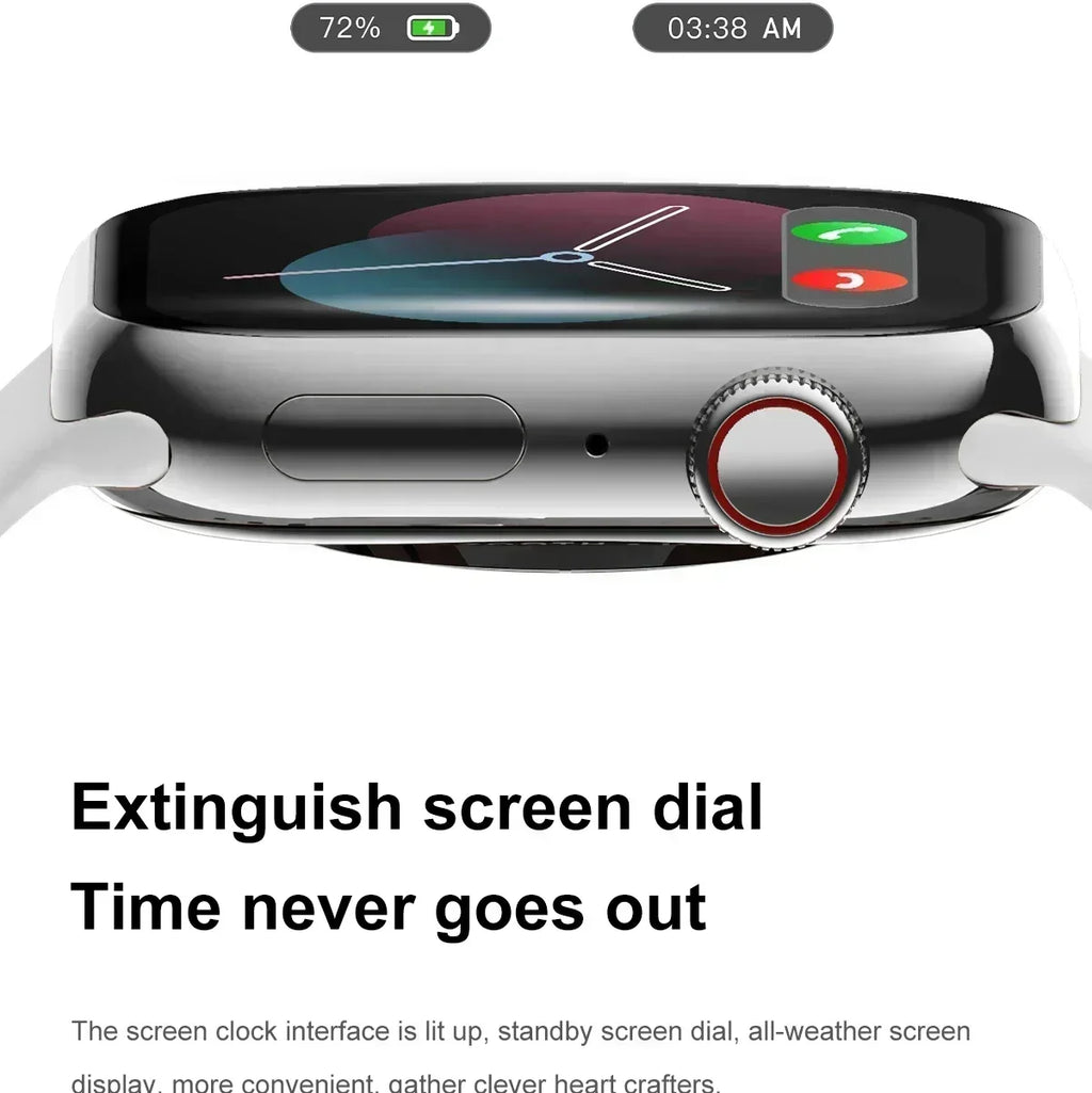 New GPS Smart Watch Series 10 For Apple Watch 10 Memory Music Video Bluetooth Call Waterproof NFC Smartwatch For Android IOS