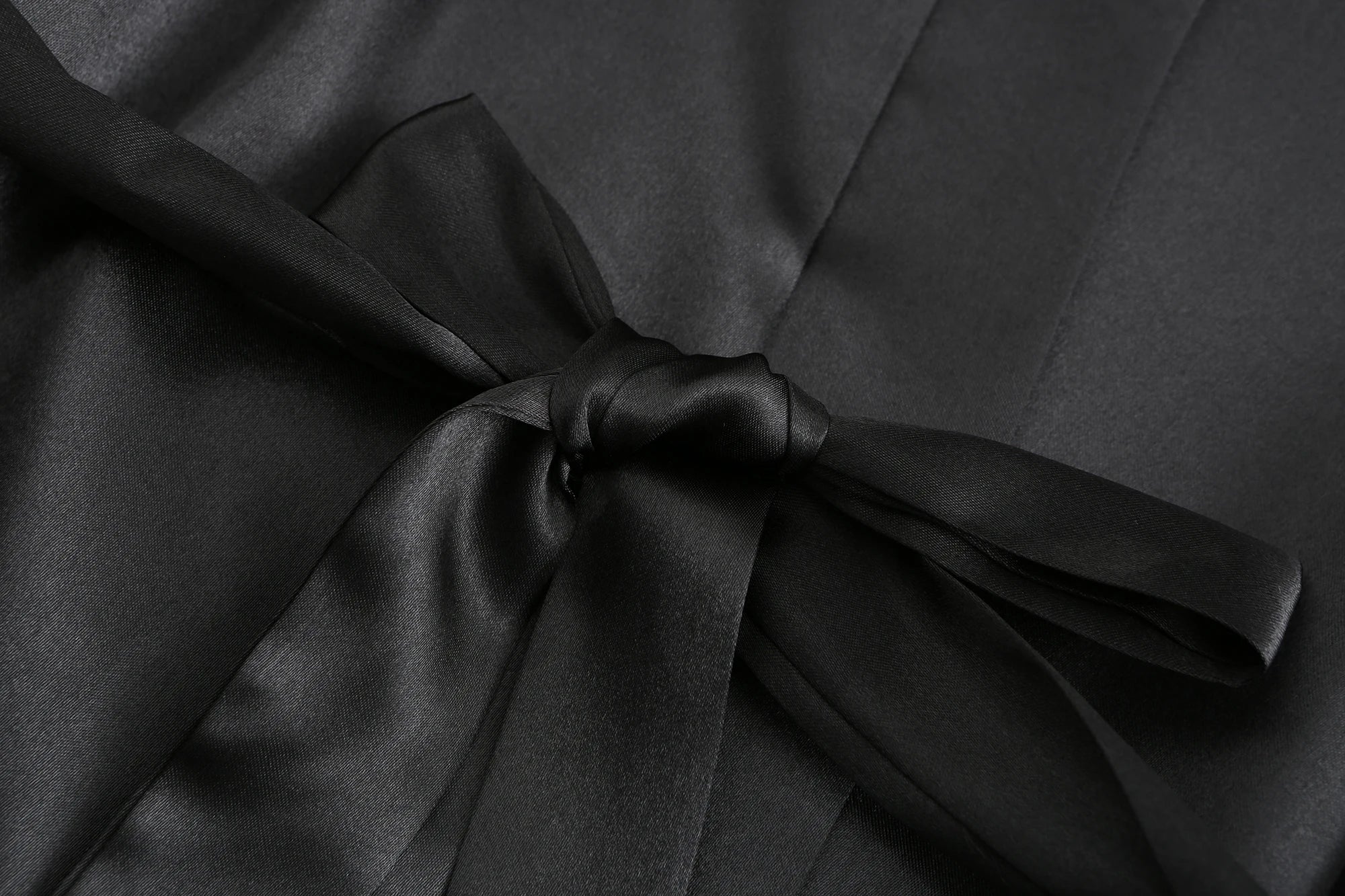 Black Women Silky Satin Robe Wedding Bridal Party Bride Bridesmaid Robes Kimono Loungewear Dressing Gowns