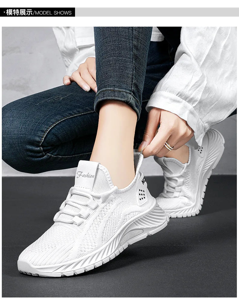 Women's Shoes Summer 2025 Casual Sneakers Breathable Mesh Lightweight Affordable Free Shipping