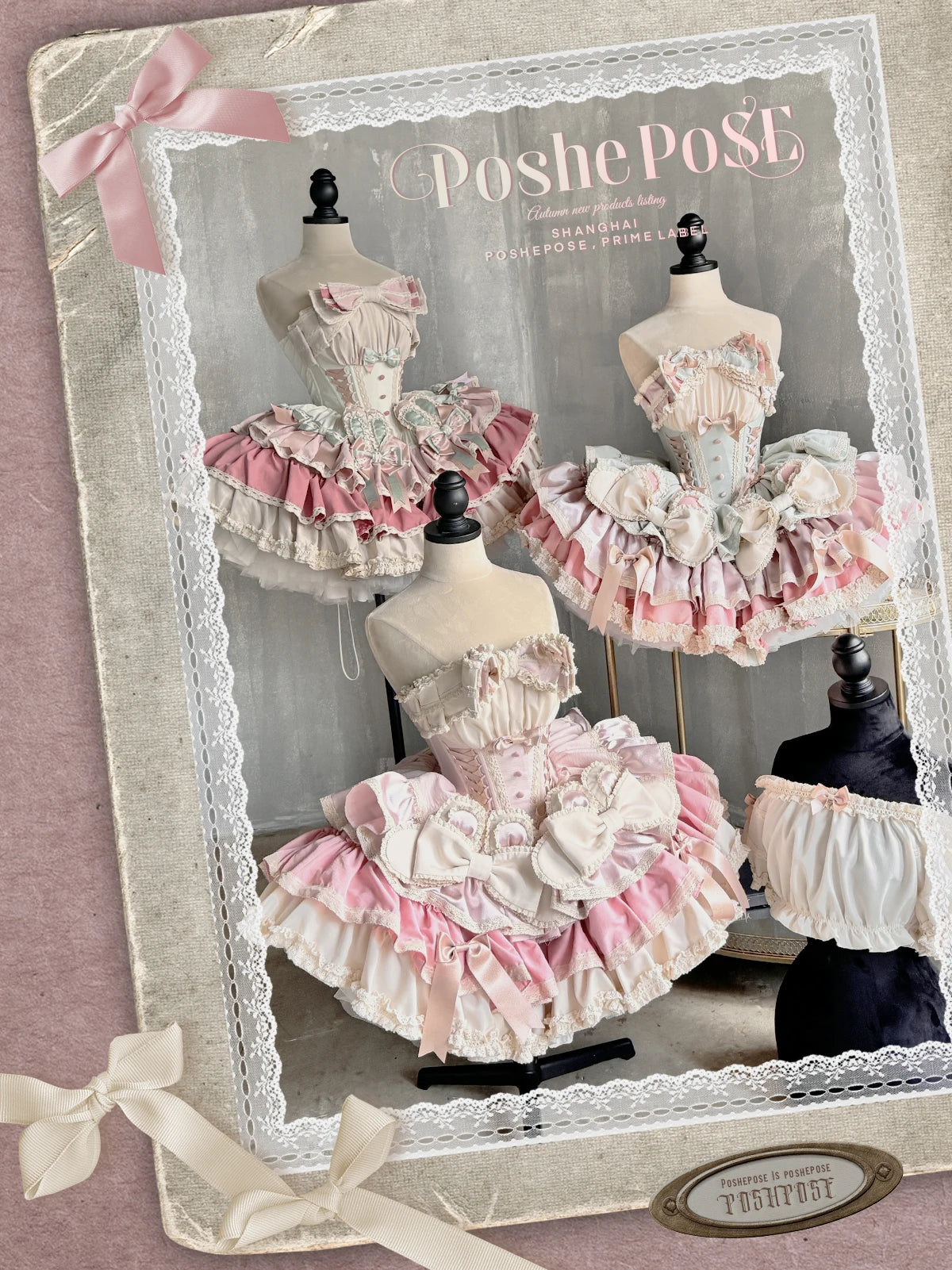 New Girls Birthday Lolita Dress 2026 Spring and Summer Women's Tube Top Satin Bowknot Slim Pettiskirt Short Mini Party Dress