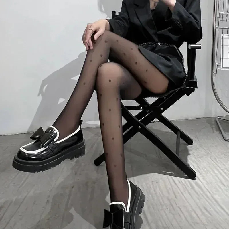 Warm Tights For Women Winter Fleece Leggings Thermal Stockings Woman Insulated Printed Pantyhose Skin Effect Sock Pants