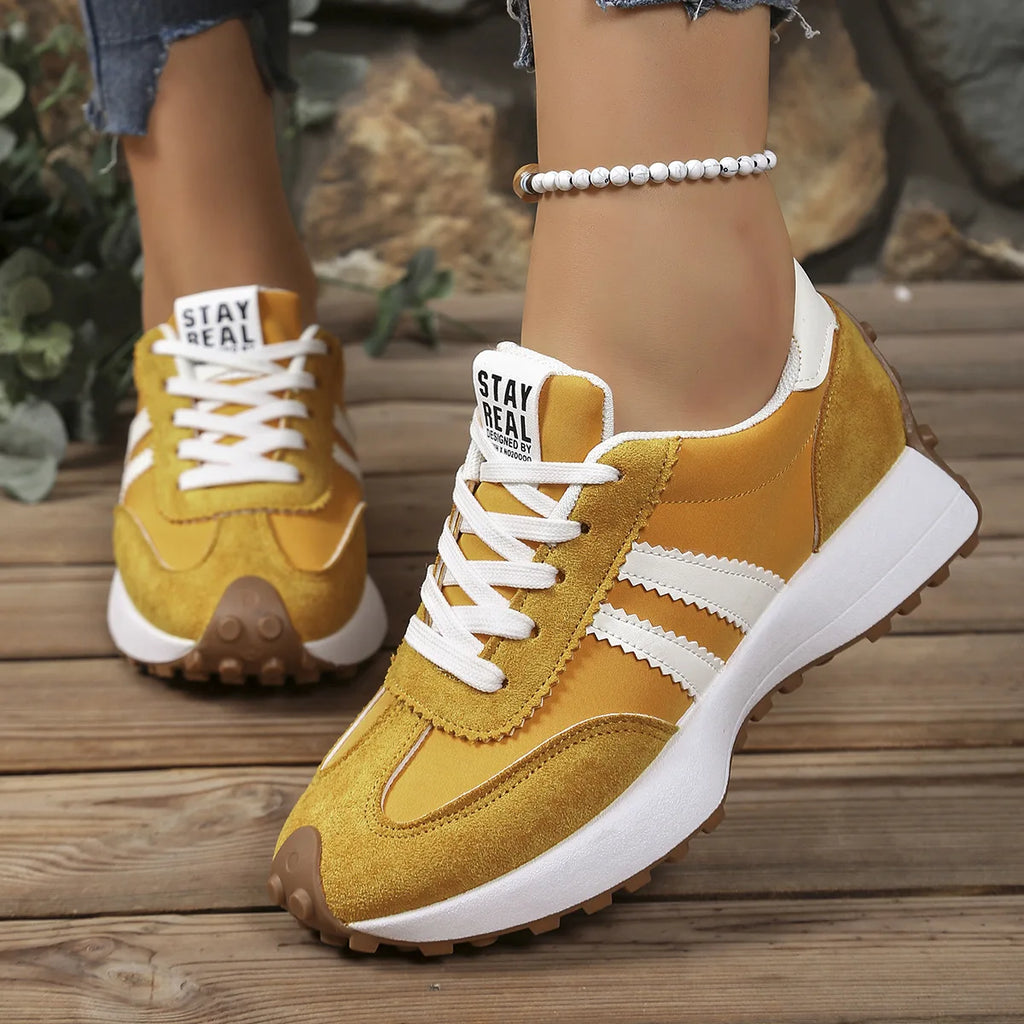 New 2025 Women Chunky Sneakers Platform Casual Fashionable Sneakers Lightweight Soft Bottom Running Shoes Summer Mesh Sneakers
