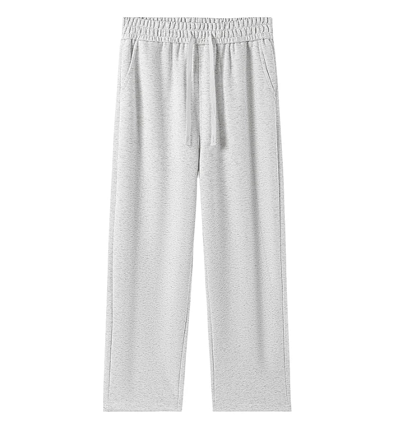 Women Jogger Cotton Pants Casual Drawstring Loose Unisex Wide Leg Straight Pants Sweatpants Spring Autumn Baggy Gym Track Pants