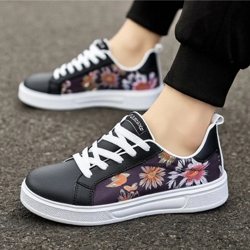 YRZL Womens Casual Sneakers Lightweight Skateboard Shoes for Men Soft Sole Comfortable Walking Shoes Unisex Fashion Sneakers