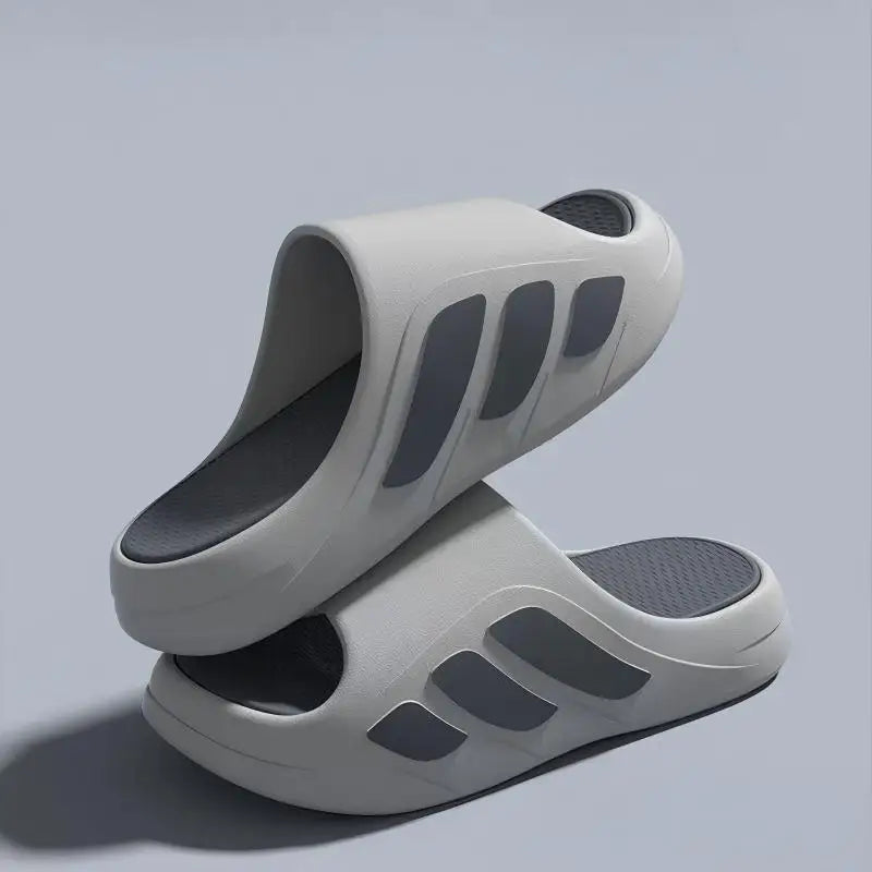 Women's Trendyy Outdoor Couple's Sandals Eva Non-Slip Wear-Resistant Slippers for Men and Women Indoor Home Silent Slippers