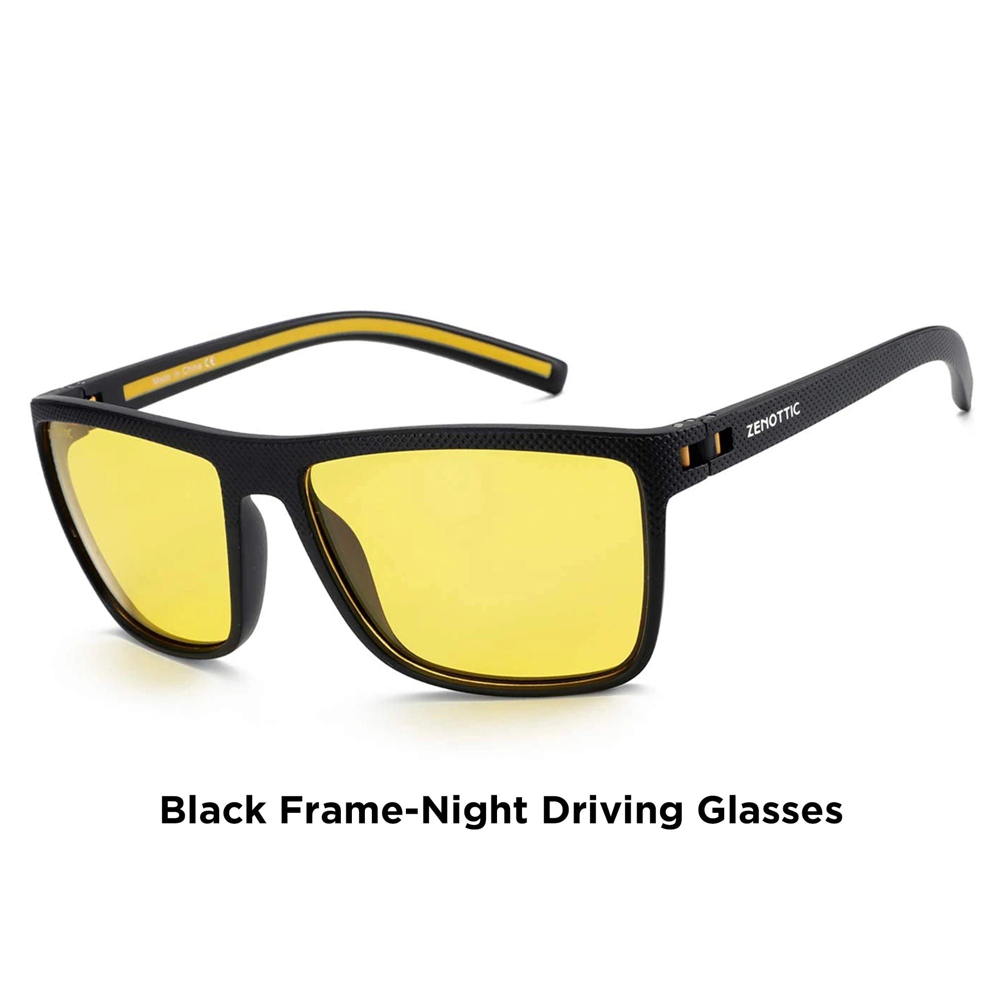ZENOTTIC Fashion Polarized Sunglasses Shade for Women Men Lightweight TR90 Frame UV400 Protection Square Sun Glasses