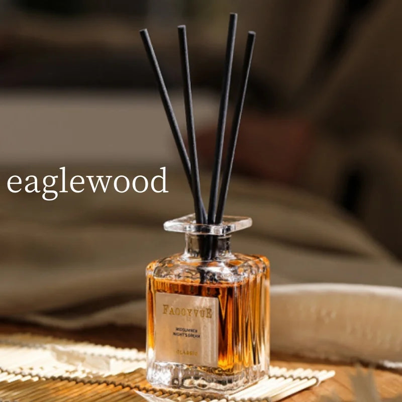 50ml Flameless Reed Diffuser Aromatherapy Essential Oil Lavender Eaglewood Fragrance Oil Air Freshener Home Room Decoration