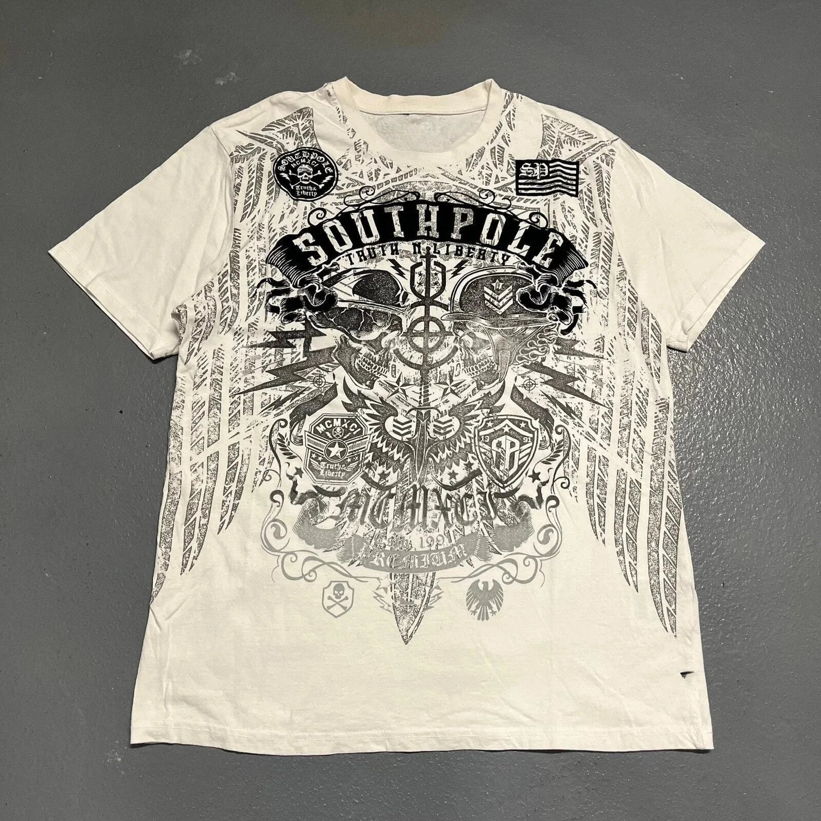 Hip Hop T-Shirt Streetwear Women Vintage Graphic American Style Fashion Baggy Pure Tops Leisure Couple Short Sleeves Clothing