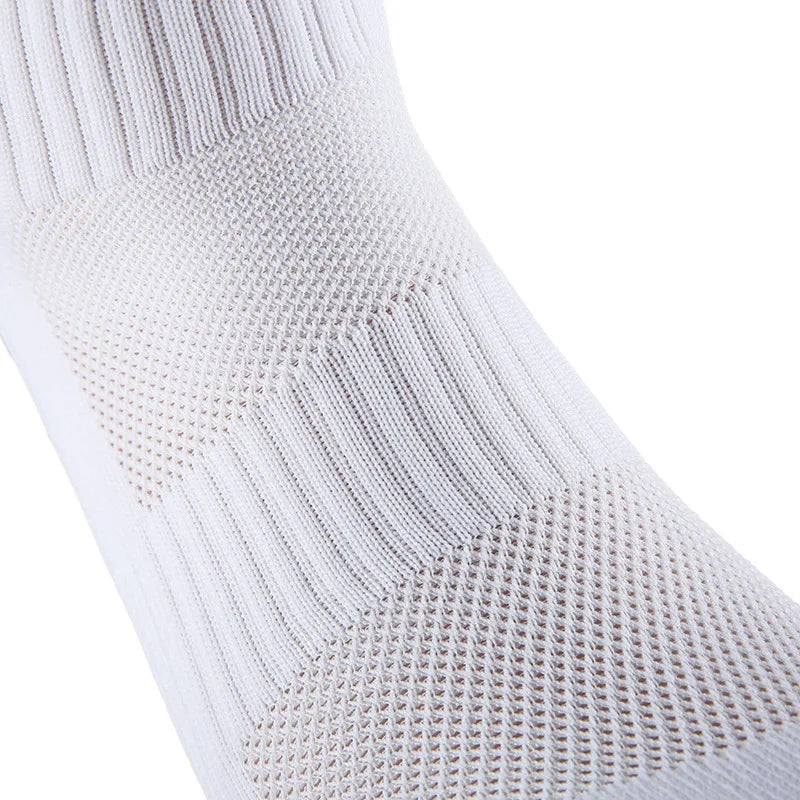 1/4/6 parirs of size 36-40 Children's and Women TC mid tube glued football non slip socks for sports training and competition