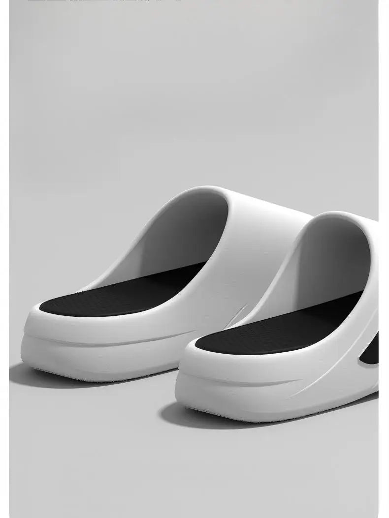 Women's Trendyy Outdoor Couple's Sandals Eva Non-Slip Wear-Resistant Slippers for Men and Women Indoor Home Silent Slippers