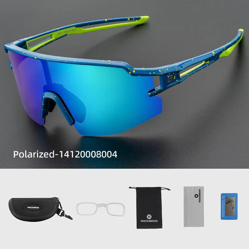 ROCKBROS Cycling Glasses Polarized UV400 Protection Bicycle Sunglasses Men Women Photochromic MTB Road Bicycle Goggles Eyewear