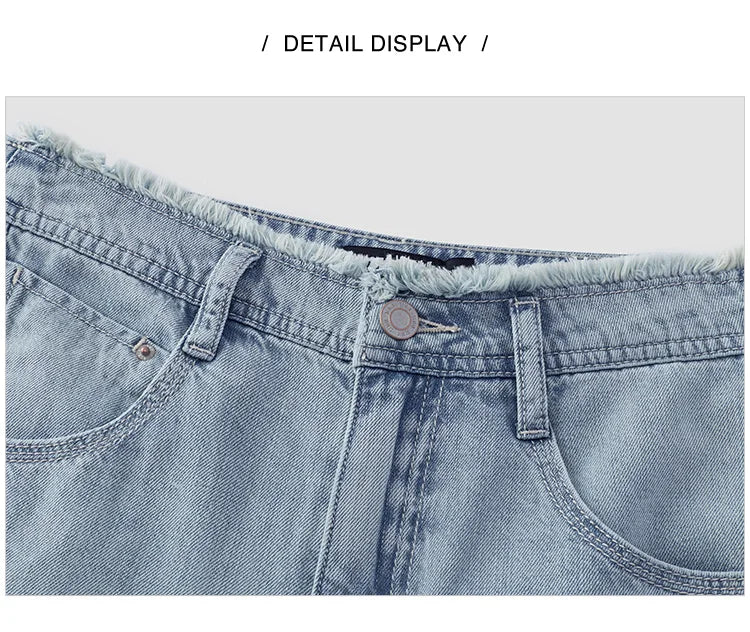 Semir Women Jeans Antibacterial 2026 Cooling Raw Hem Wide Leg Urban Casual Everyday Style Soft Comfortable Daily Wear Trendy
