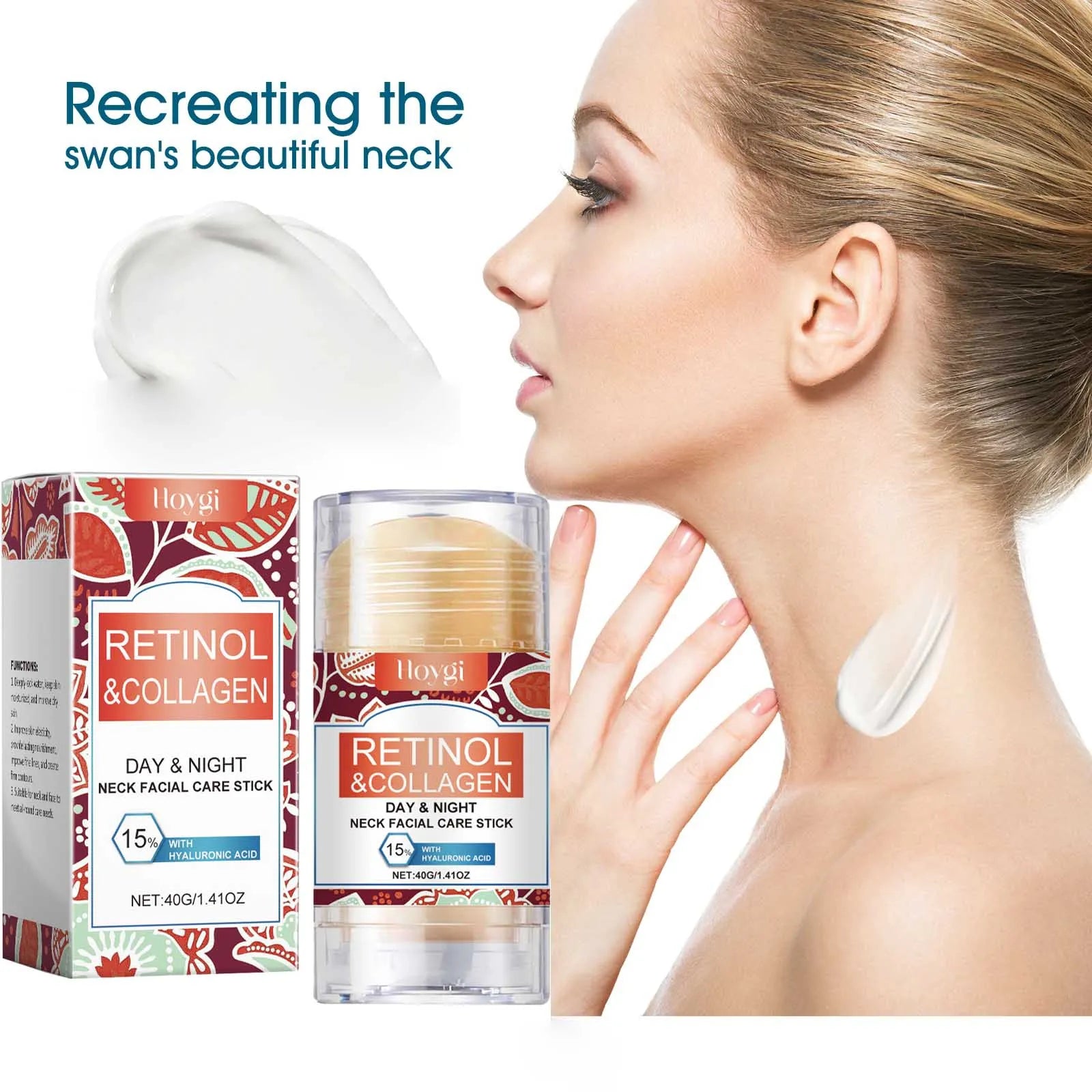 Swan Neck Cream can reduce neck lines, anti-wrinkle, lift and firm, nourish neck regeneration cream
