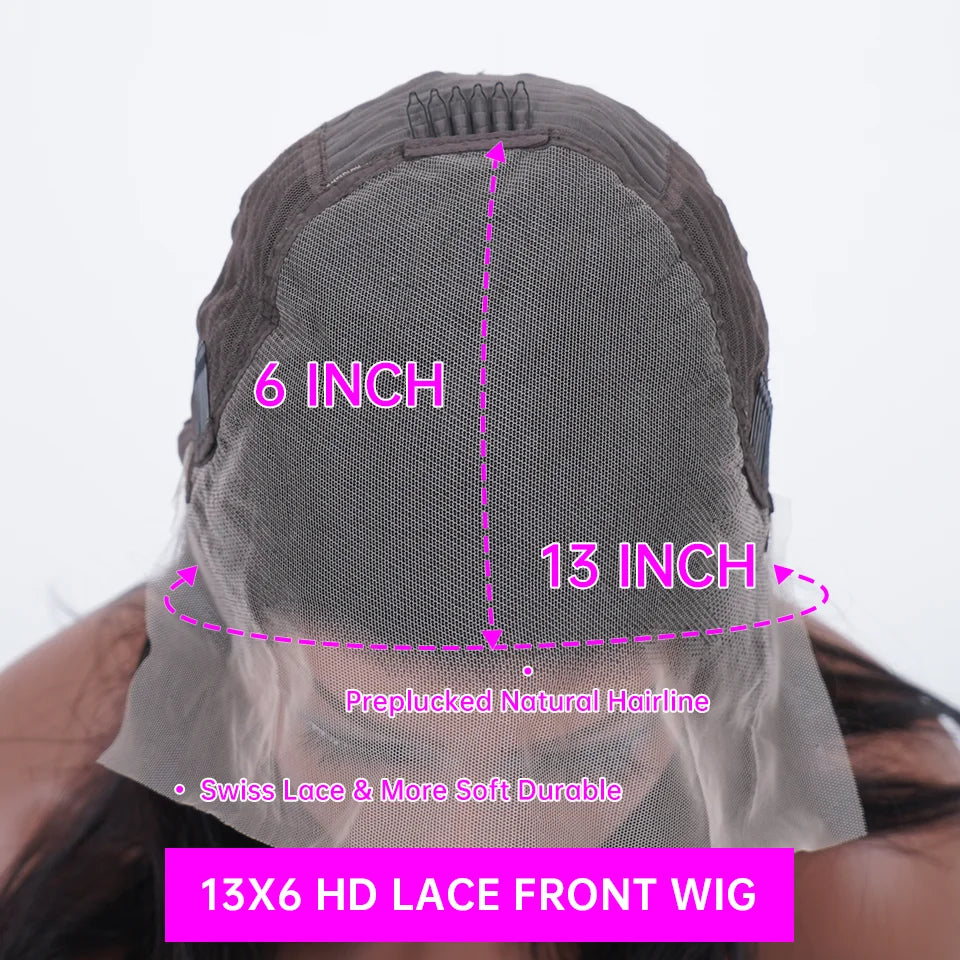 Reddish Brown Deep Curly Lace Frontal Wigs 13x4 13x6 Lace Frontal Human Hair Wigs Deep Wave Fall Colored Human Hair Lace Wigs