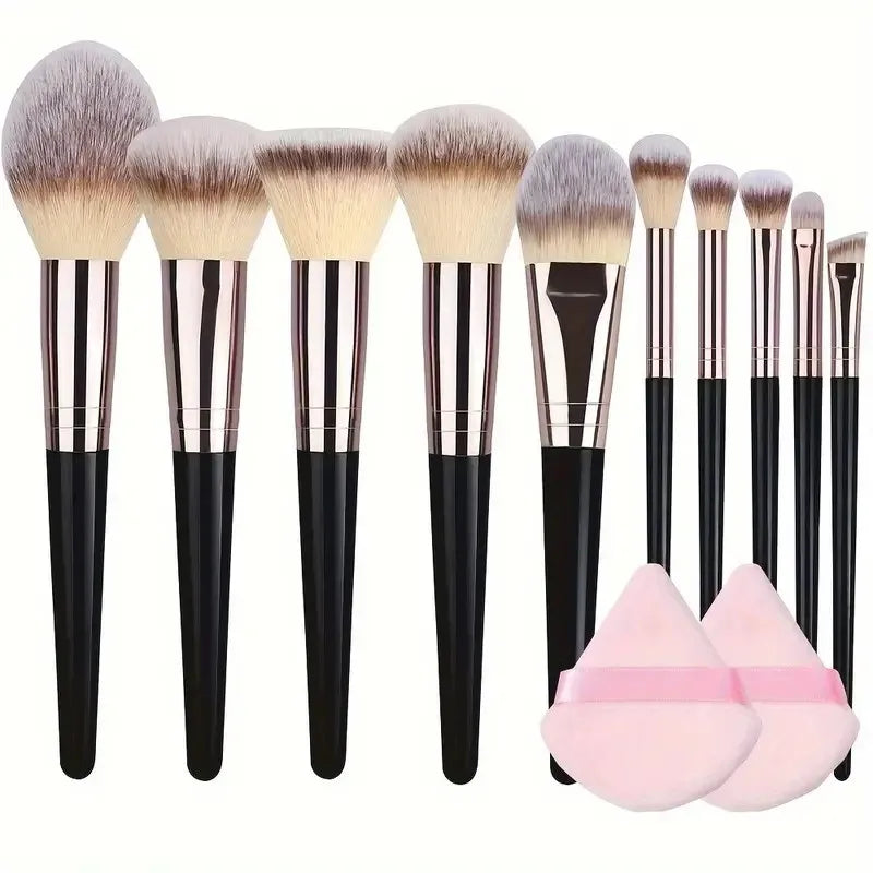 3/20PCS Makeup Brushes Set Professional Foundation Eyeshadow Blush Highlighter Concealer Blending Brush Fluffy Women Beauty Tool