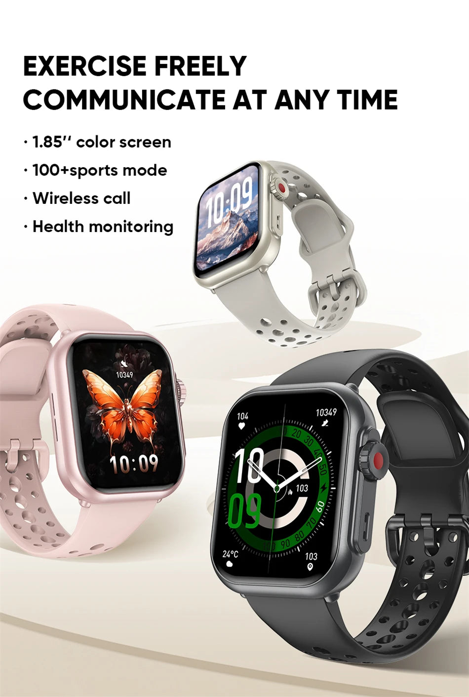 Watch Ultra 2 SE Men Women 1000mAh AMOLED Heart Rate 100+Sport Bluetooth Call GPS Track Waterproof Smart Watch For IOS Android