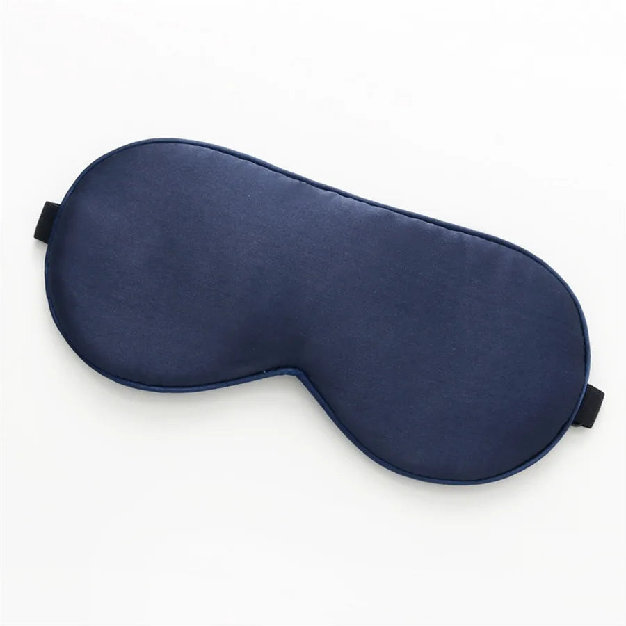Silk Sleep Mask 100% Real Natural Pure Silk Eye Masks with Adjustable Strap for Sleeping Blocks Light Reduces Puffy Eyes Gifts