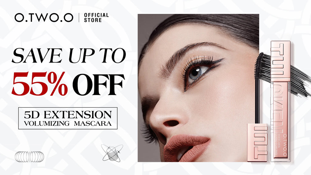 O.TWO.O Eyeliner Stamp Black Liquid Eyeliner Pen Waterproof Fast Dry Double-ended Eye Liner Pencil Make-up for Women Cosmetics