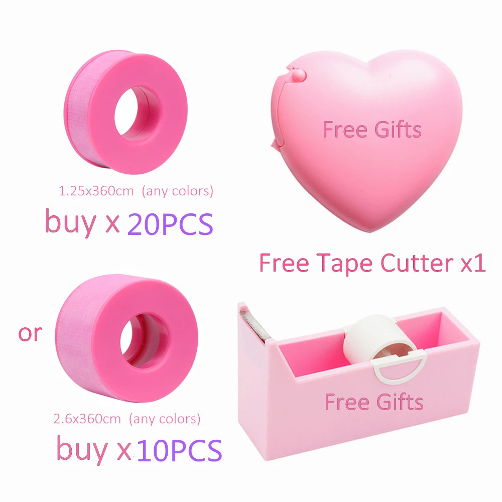Lashprofessor Fake Eyelash Extension Silicone Gel Tape Lashes Accessories and Tools Cosmetic Supplies Makeup Tool Non-woven Tape