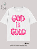 LZJSHOP2025gicechy Loose Summer Casual Light Luxury Short Sleeve Top New Round Neck Printed Same Style Letter Unisex T-Shirt