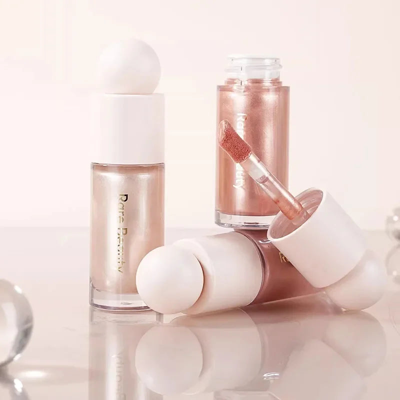 Rare Beauty Light Silky Touch Highlighter Soft Pinch Liquid Blush Positive Light Lqiuid Luminizer Stay Vulnerable Melting Blush